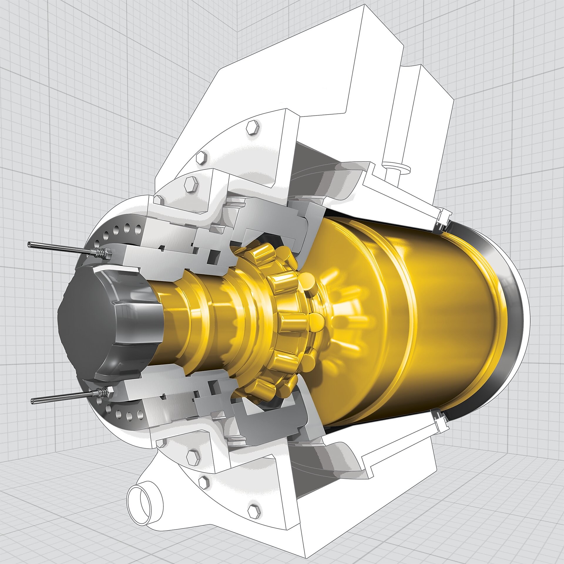 Bearing and circulating oils