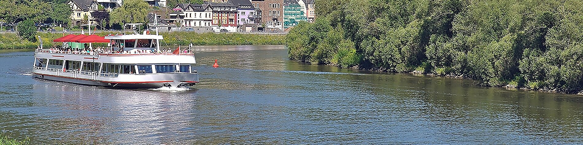 Boat in water with beautiful surrounding background in Europe city