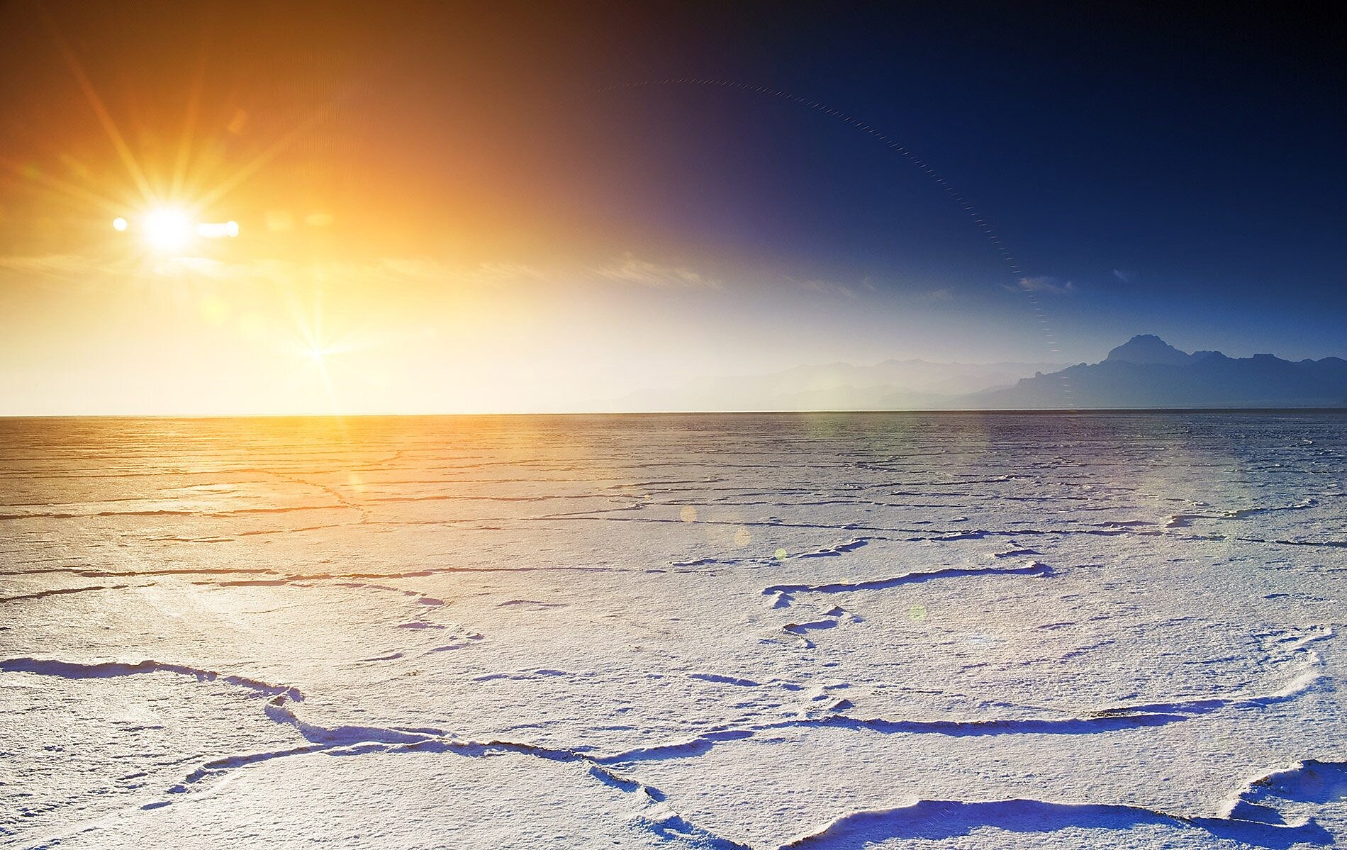 Los Angeles Salt Flats USA